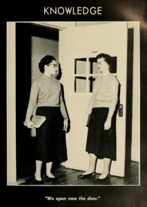 Immagine di libro del 1957 Louisburg College