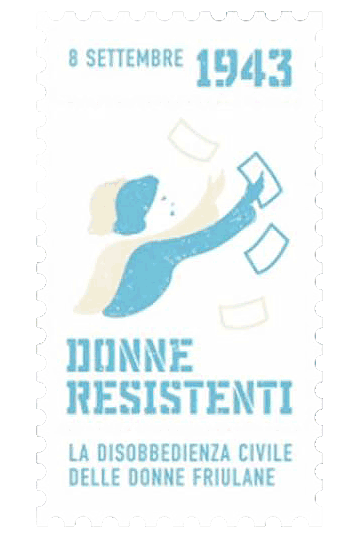 francobollo commemorativo Donne resistenti