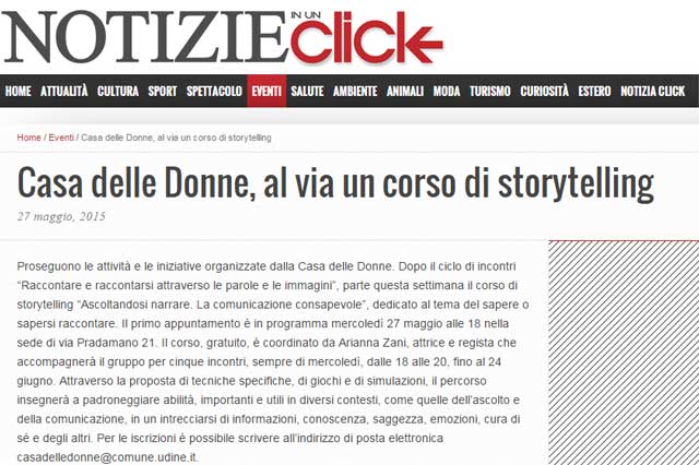 ritaglio pagina web sito notizieinunclick