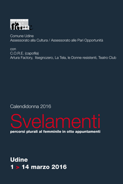 Il programma degli eventi collaterali di Calendidonna 2016